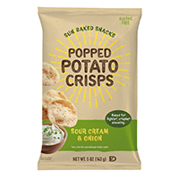 Popped Potato Crisps